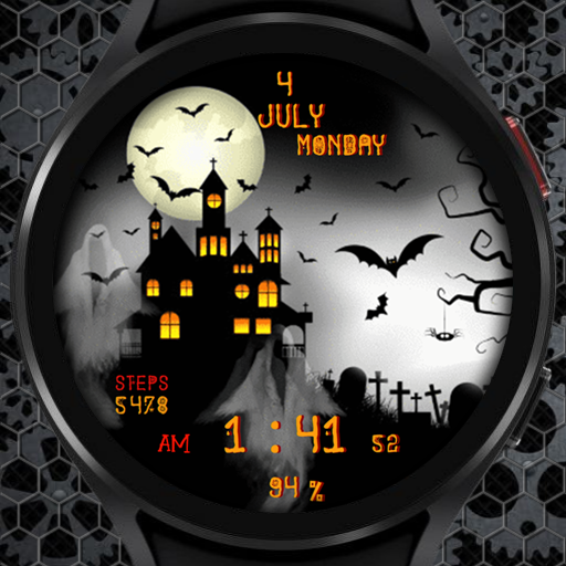 Halloween Animated WatchFace