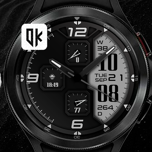 Hybrid Dark Watch Face