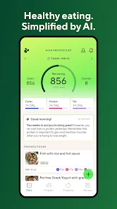Lifesum: AI Calorie Counter screenshot 1