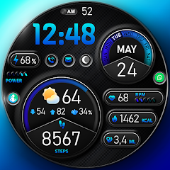 PER15 Sport Digital Watch Face