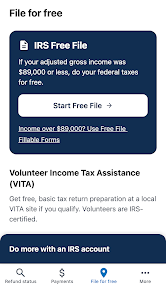 IRS2Go screenshot 3
