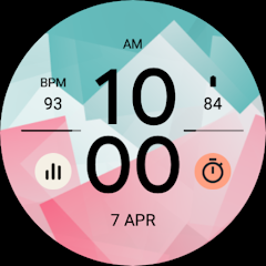 Beauty Sporty Fit Watch Face