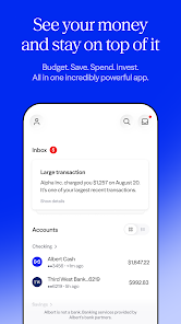 Albert: Budgeting and Banking screenshot 1