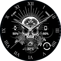 Skull Wear Watch Face