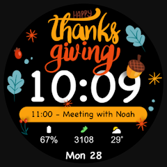 Happy Thanksgiving Autumn