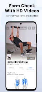JEFIT Gym Workout Tracker screenshot 3