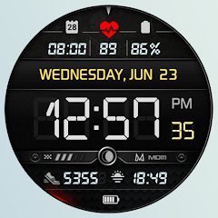 MD111 Digital watch face