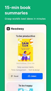 Headway - Daily Micro Learning screenshot 3