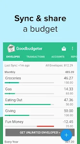 Goodbudget: Budget & Finance screenshot 1