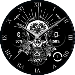 Skull Wear Watch Face