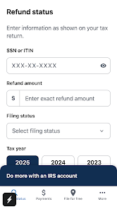 IRS2Go screenshot 1