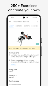 Strong Workout Tracker Gym Log screenshot 3